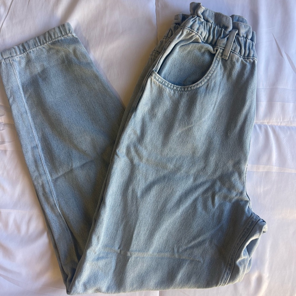 Light Blue Denim Joggers